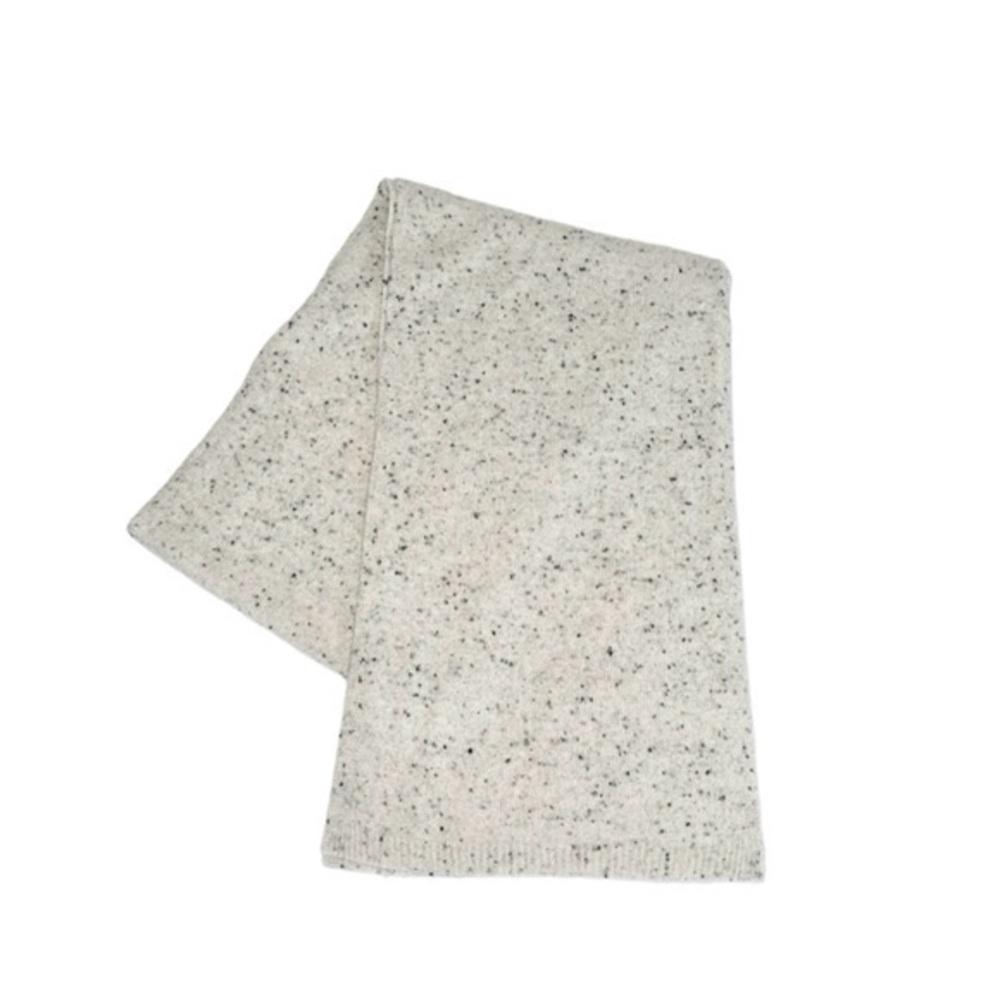 Hannah Rose 100% Cashmere Grey‎ Speckled Scarf